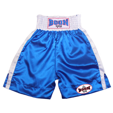BSBLW Blue & white boxing shorts